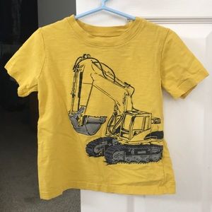 Yellow Excavator T-Shirt
